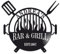 FranJohnsonHouse, Personnalisé Bar & Grill signe avec nom, Barbecue sign, Cadeau pour les hommes, Barre Accessoires et décoration murale, Cadeau pour Amateurs de grillades, Bar BBQ, Jardin (Design 2)