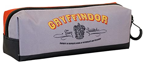 Harry Potter Gryffindor-Fan Quadrat Federmäppchen, Rot, 21 x 8 cm
