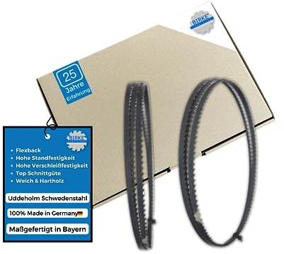 Lot de 5 lames de scie à ruban 1425 x 6 x 0,65 mm 6ZpZ