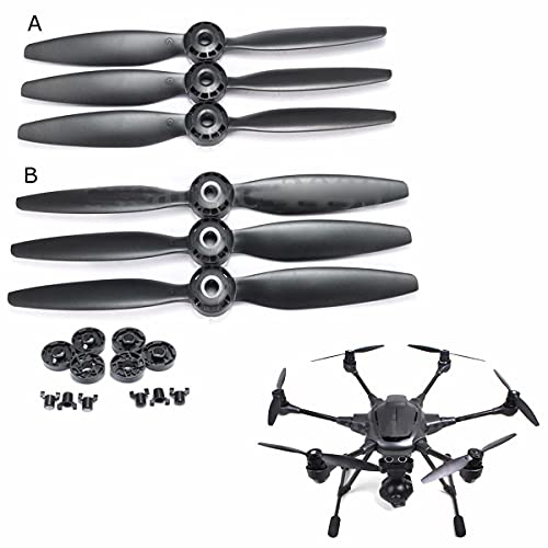 MOOKEENONE 6 Stück 23 cm Propeller A B Klingen Requisiten CWX3 CCWX3 Zubehör für Yuneec Typhoon H 480