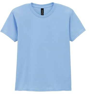gildan Heavy Cottonâ¢ Youth T-Shirt, Hellblau, M, Uni, Baby, Hellblau, 12 Jahre