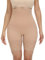 Niwicee Culotte Gainante Femme Ventre Plat Invisible Taille Haute Panty Gainant Anti Frottement Cuisse Minceur Shapewear Dentelle Shorts Amincissante Vetement Slips sous Robe-Beige-L