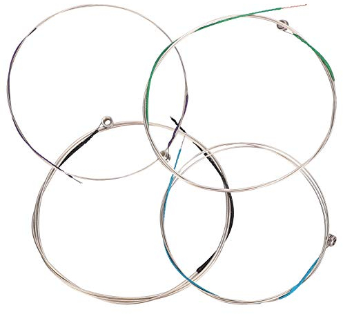 Corde per Viola, 4 Pezzi Set di Corde per Viola Corde per Viola con Nucleo in Acciaio Set Completo Universale Corde per Viola Professionali E A D G per Viole da 14 Pollici A 16