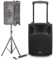 Enceinte Active SONO DJ BOOST150VHF-BT Portable Autonome - 800W -1 5/38CM AVEC USB-MP3, REC, VOX, BLUETOOTH, 1 MICRO VHF, PIED