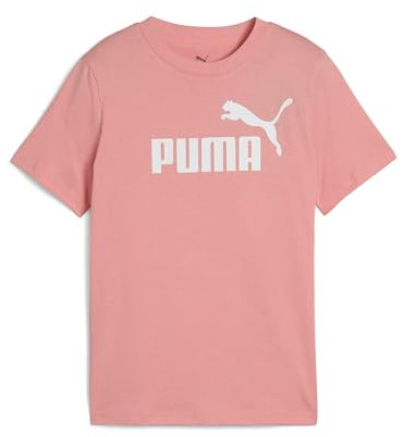 PUMA ESS No. 1 Logo Tee G, T-Shirts Fille, Pink Fruit, 140