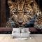 Art Fototapete Tapete Leopard Vlies Tapeten Moderne Wandtapete Wohnzimmer Schlafzimmer Study Wohnzimmer Restaurant Cafe Dekoration, 250 x 175 cm