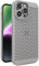 ERDARARIPRO Heat Dissipation Case Compatible with iPhone 14 Pro Cooling Gaming Case Wireless Charging Slim Hard PC Venting Hollow Honeycomb Hole 6.1 Inch Grey