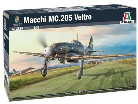Italeri 2519 Macchi MC.205 Veltro, Scala 1:32, Plastic Model Kit/Modello in plastica da montare