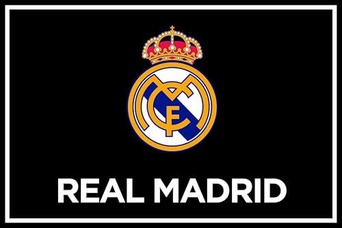 Bandera Real Real - Colección oficial Real Madrid - 100 x 150 cm