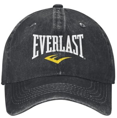 Casual Everlasts Boxing Gym Logo Baseball Caps Unisex Distressed Denim Sun Cap Fitness Outdoor Golf Verstellbare Passform Cap Geschenk