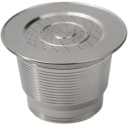 Capsules à expresso rechargeables, capsules métalliques réutilisables en acier inoxydable, cartouches filtrantes pour machines à café (type normal)