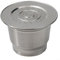Capsules à expresso rechargeables, capsules métalliques réutilisables en acier inoxydable, cartouches filtrantes pour machines à café (type normal)