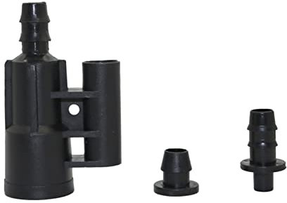 REETBQNMN 10 Sets Irrigation System 1/2 Internal Thread Nozzle Holder Connect 9mm Hose Pipe Fittings Plastic 3 Pcs/Set Hose Linker