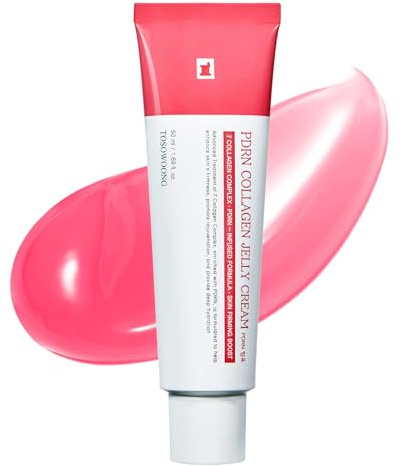 TOSOWOONG PDRN Kollagen Jelly Creme für Straffheit, ebener Teint, Glow | 5.000ppm Lachs-PDRN, Niacinamid, hydrolysiertes Kollagen, feuchtigkeitsspendend, ohne Farbstoffe, K-Beauty, 50 ml