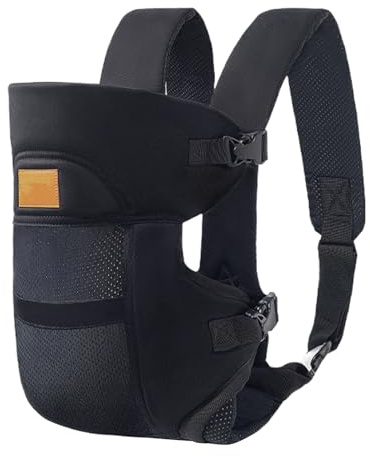 BookHake Halstuch, verstellbares Geschirr | ergonomisch, atmungsaktiv, bequem, alle Positionen, ein bequemer, ein für die Straße, der flexible Rucksack