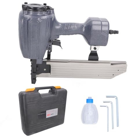 Mavaol Air Nail Gun 0.50 to 0.80Mpa Aluminum Alloy High Efficiency Pneumatic Framing Nailer for Furniture Packaging