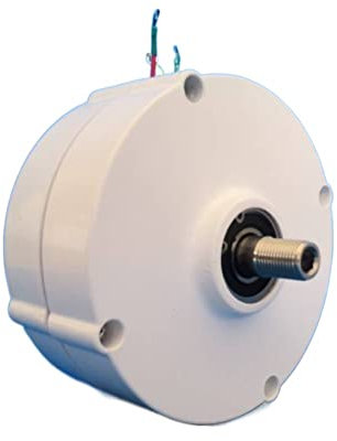 Aerogenerador Eolico Generador de turbina eólica, 1000W, 2000W, 3000W, 12V, 24V, 48V, alternadores de CA de imán permanente sin engranajes trifásicos for turbina de agua eólica(With Base,12V_3000W)