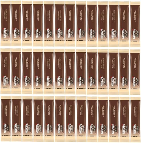 NESCAFÉ Gold Blend Medium Roast Instant Coffee Sachets - 50 x 1.8g Sticks