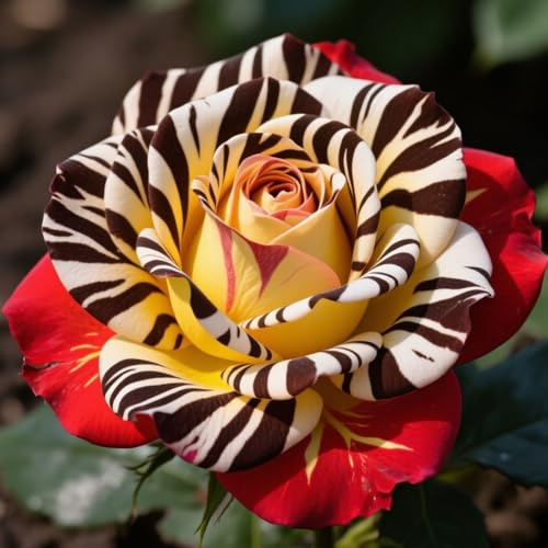 OPVDJD Seltene Rose – Winterhart und exotisch für anspruchsvolle Gärten-H-4Knolle