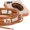 LAPP 4510032 H05V-K - Cable trenzado (1 x 0,75 mm², 100 m), color marrón