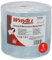WypAll L20 Wischtücher 7300 Putztücher für Instandhaltungsarbeiten, Jumborolle, 1 blaue Rolle x 500 Reinigungstücher, 2-lagig, blau