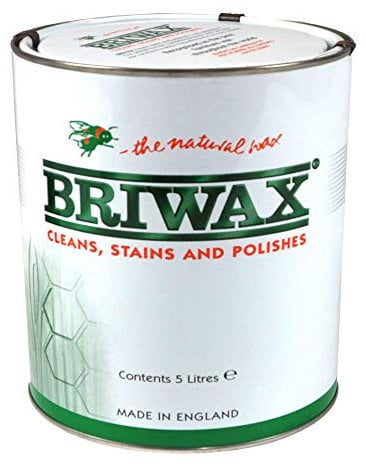 Briwax Original P7 Medium Brown Wood Wax Polish/Restorer 20ltr