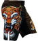 Hardcore Training Tiger Fight Shorts Kurze Hose Herren MMA BJJ Grappling Fitness Boxen Muay Thai No Gi