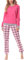 Merry Style Damen Lang Zweiteiliger Schlafanzug aus Baumwolle Pyjama Set Winter MS10-168 (Amaranth Grau, S)