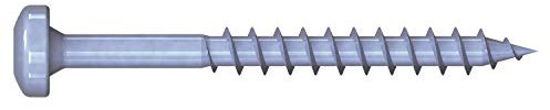 Spanplattenschraube R2 plus Pan-Head TX TG Stahl zn-blau gleitb. 6,0 x 90-100 Stk