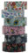 aufodara 6 Rollen Washi Tape Set dekorative Blumen und Vögel Mustern Klebeband Masking Tape für Scrapbooking DIY Handwerk 10m x 15mm- blumig