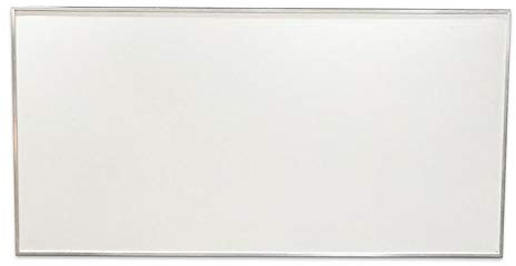 Allpax Infrarot Elektroheizung 900 Watt für die Steckdose - elektrischer Flachheizkörper - Wandmontage, weiß, 120 x75 cm