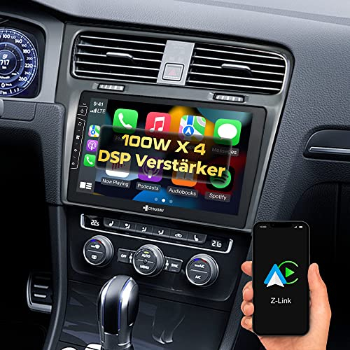 DYNAVIN Android Autoradio Navi für VW Golf 7 Golf VII, 10,1 Zoll OEM Radio mit Wireless Carplay und Android Auto | Head-up Display | Inkl. DAB+: D9-3S Premium Flex