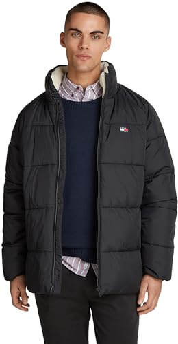 Tommy Jeans Herren Tjm Poly Puffer Dm0dm20003 Andere Jacken, Schwarz, L EU