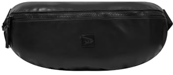 NEW ERA NE PU WAIST BAG NEWERA BLKBLK, Schwarz , Taglia Unica