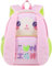 GAGAKU Kindergarten Rucksack für 2-5 Jahre Mädchen Kleinkind Kinderrucksack Kinder kindergartenrucksack mit Brustgurt Verstellbarer Schultergurt Mini Tagesrucksack Reisetasche - Kaninchen