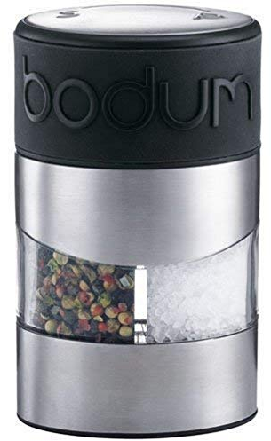 Bodum Molinillo de Sal y Pimienta, Negro, Centimeters