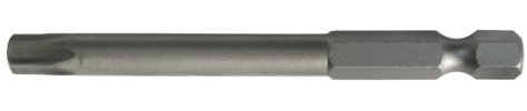 SW-Stahl TBO/4-T30L Schraubendrehbit, T30 T-Profil, 1/4 Zoll, 75 mm | Lange Ausführung aus robustem Chrom-Vanadium-Stahl, brünierte Oberfläche für Profis und Industrie-Einsatz