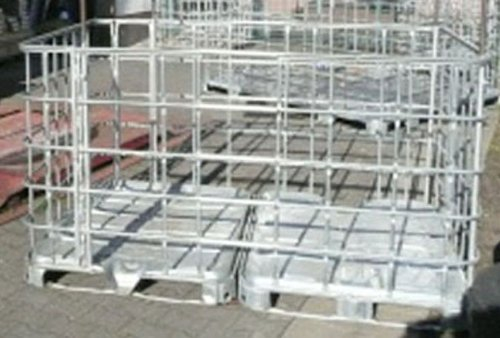 Hofer24 große Heuraufe, Futterraufe für RUNDBALLEN - Außenmaß 2 Meter x 1,20 Meter - OHNE Ausschnitt