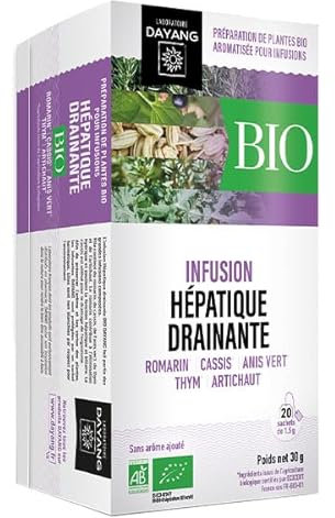 Dayang Infusion Bio Hépatique Drainante 20 sachets