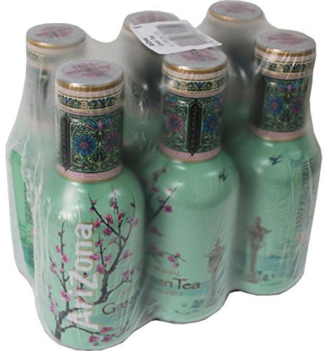 Arizona Ice Tea Green Tea with Honey 6 x 0,5l PET-Flasche (grüner Eistee mit Honig)