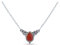 mantraroma Kette 925 Silber Edelstein Collier Silber Damen Sterling Silber Halskette Geschenk (MCO-009)