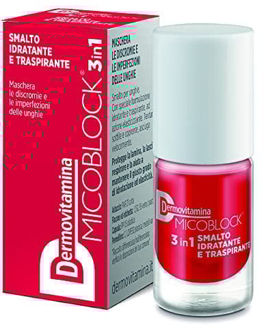 Dermovitamina - Dermovitamina Micoblock Smalto Idratante rosso 5ml - 977099213