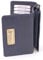 Catwalk Collection Handbags - Portefeuille Femme Cuir - Porte Monnaie Moyen - Porte Carte 8 Emplacements pour Cartes - RFID - Victoria - Bleu