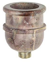 Weedness Bong-Speckstein-Kopf Hoch - Köpfchen Chillum Shillum Schraubkopf Steckkopf Adapter
