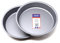 Lets Cook Cookware 9 Inch Victoria Sandwich Cake Tin Twin Pack, Fixed Base, 23cm, British Made with Teflon Non Stick