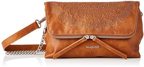 Desigual PU Across Body Bag, Mujer, Blanco, U