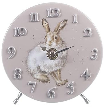 Wrendale Designs - Winterhasen-Kaminuhr