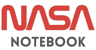 NASA Notebook: Officially Licensed NASA Worm Logo Lined Journal Diary Notebook, Great Space Rocket Astronomy Gift