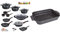 Kamberg - 0008162 - Set Lot Batterie de cuisine 27 pièces & 0008058 - Plat à Lasagnes/Plat à four 36 x 27.5 x 7 cm- Fonte d'aluminium - Revêtement pierre - Tous feux dont induction - Sans PFOA