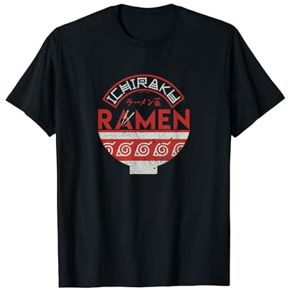 Naruto Shippuden Ichiraku Ramen Bowl Logo Anime T-Shirt